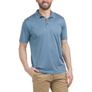 THEORY Dark Harbour Atlas Pique Polo